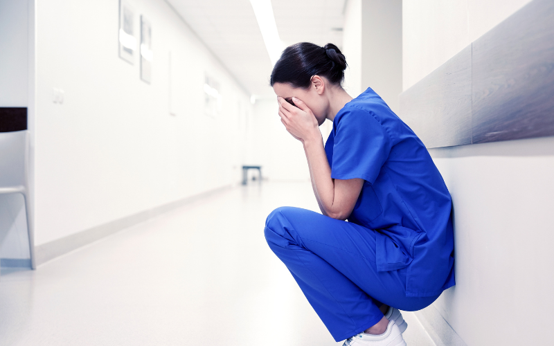 Nurse in Scrubs