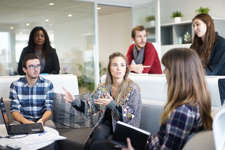 women men workplace